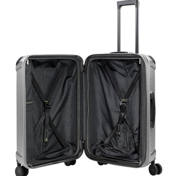 Travelite Millennium 4 ruote Set di valigie 3 pezzi con piega di espansione