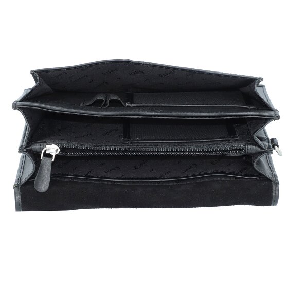 Esquire Borsa da polso in pelle Oxford 22 cm
