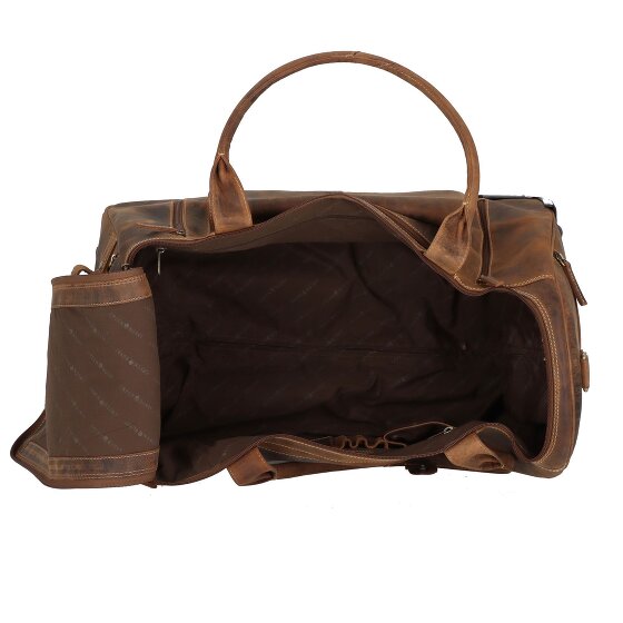 Greenburry Vintage 2 ruote Borsa da viaggio Pelle 32 cm