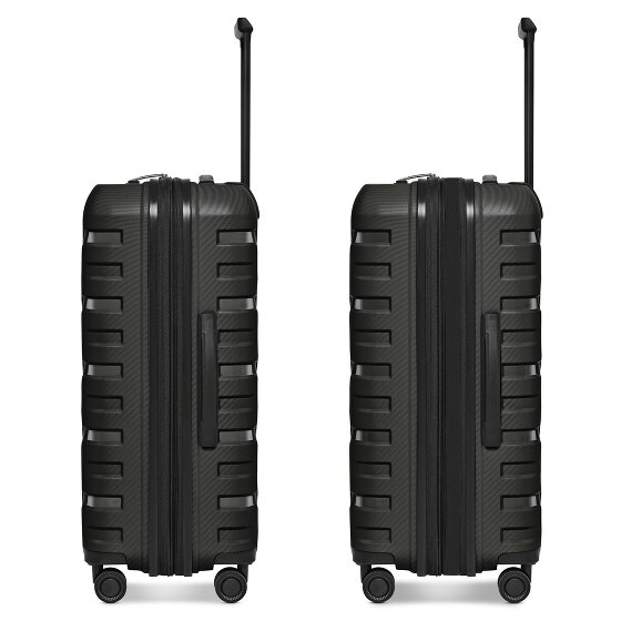 Smartbox Edition 01 4 ruote Set di valigie 3 pezzi con piega di espansione Smartbox Edition 01 4 ruote Set di valigie 3 pezzi con piega di espansione