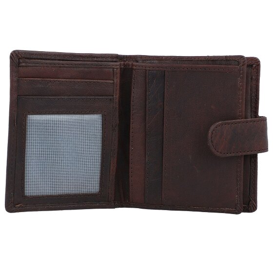 Spikes & Sparrow Portafoglio RFID in pelle 8 cm
