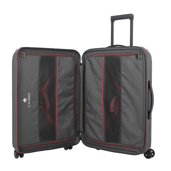 Travelite Dynamiic 4 ruote Set di valigie 3 pezzi con piega di espansione