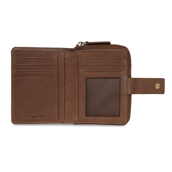 bugatti Noemi Portafoglio Protezione RFID Pelle 12 cm