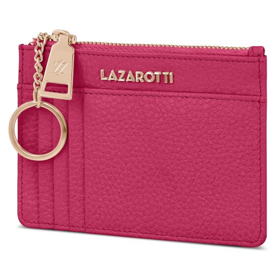 Lazarotti Bologna Portachiavi in pelle 11,5 cm con scomparto per air tag