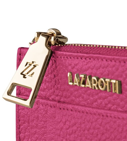Lazarotti Bologna Portachiavi in pelle Portacarte in pelle 11,5 cm con scomparto per air tag