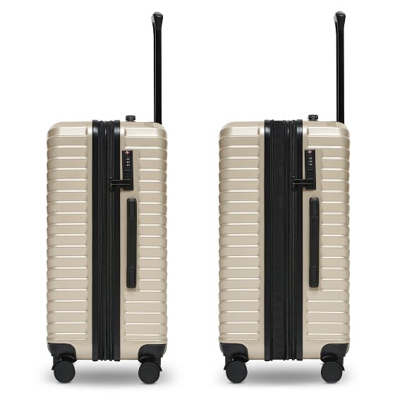 Redolz Essentials 18 4 ruote Set di valigie 3 pezzi con piega di espansione