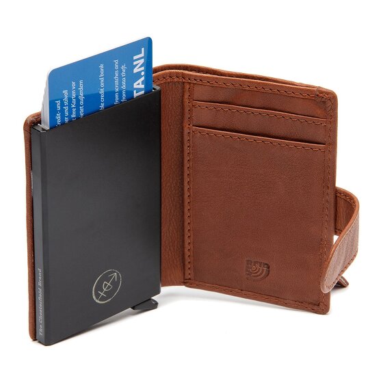 The Chesterfield Brand Kaunas Portafoglio Protezione RFID Pelle 7.5 cm