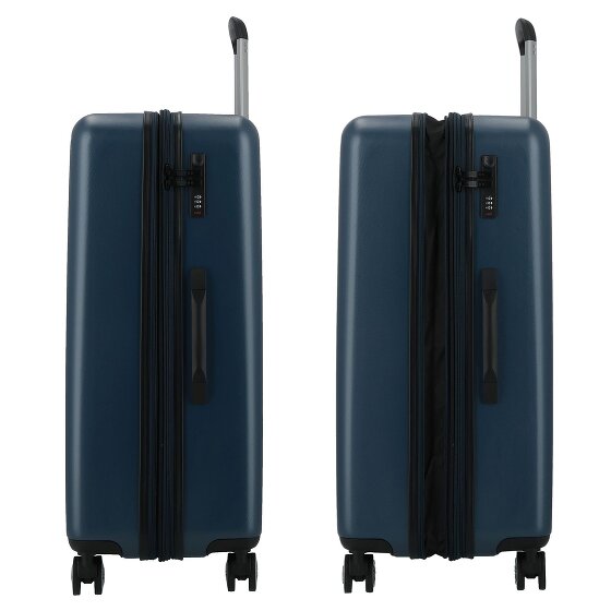 Gabol Future Plus 4 ruote Carrello 74 cm con piega di espansione