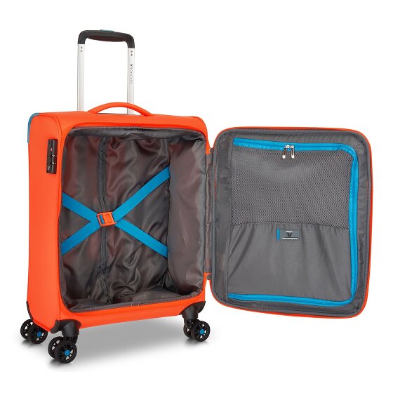 Roncato Lite Soft Neon 4 ruote Trolley cabina 55 cm