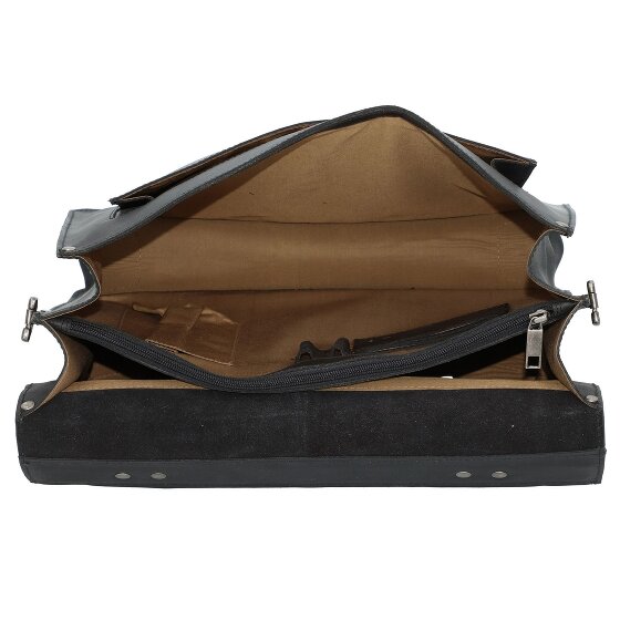 Burkely Cartella Scott vintage in pelle 38 cm