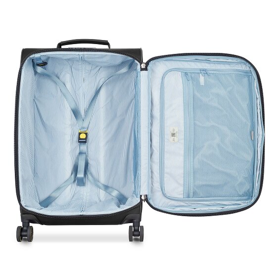 Delsey Paris Turenne Soft 4 ruote Carrello 68 cm con piega di espansione