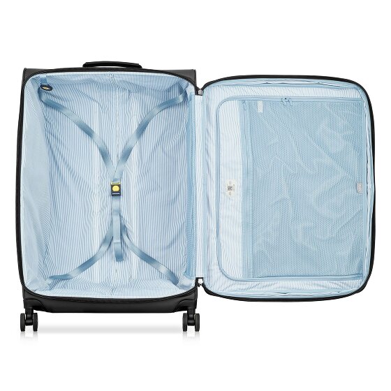 Delsey Paris Turenne Soft 4 ruote Carrello 83 cm con piega di espansione