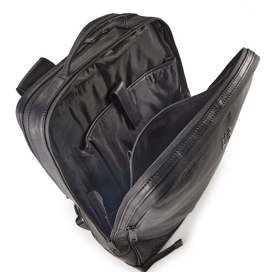 Harbour 2nd City Lights Zaino da giorno Vera Pelle 44 cm Vano porta PC