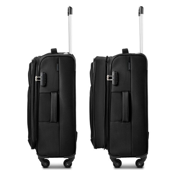 Wenger Beaumont 4 ruote Set di valigie 3 pezzi con piega di espansione