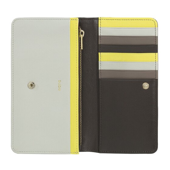 DuDu Portafoglio RFID in pelle 17,5 cm