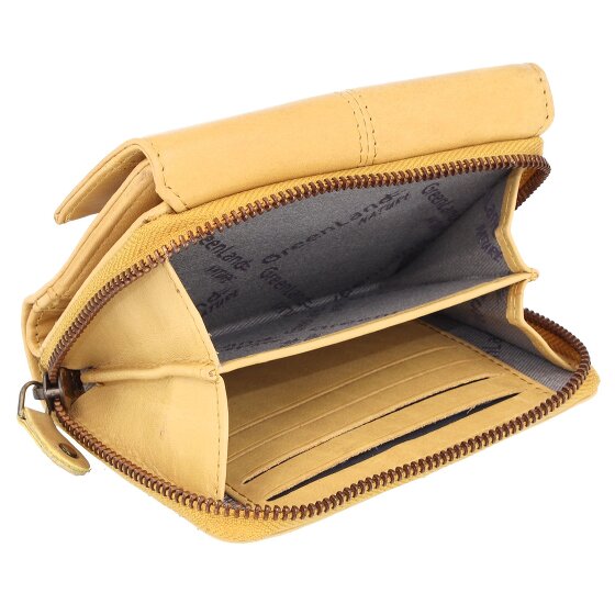 Greenland Nature Portafoglio Nature Soft RFID in pelle 13 cm