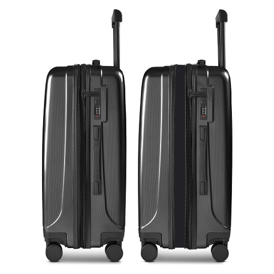 Police New York 4 ruote Carrello M 62 cm espandibile