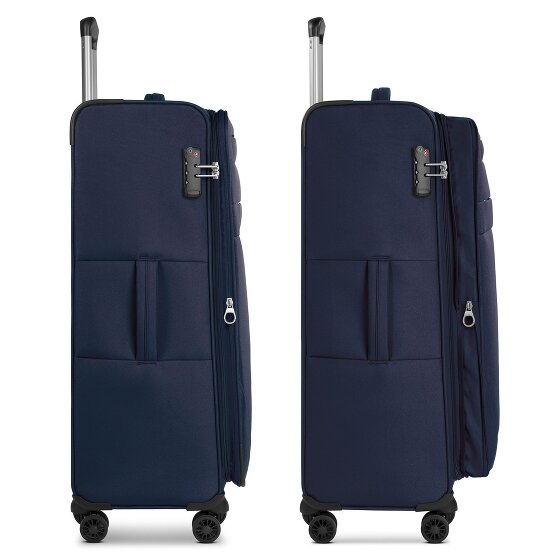 Worldpack Chicago 4 ruote Carrello L 78 cm con piega di espansione