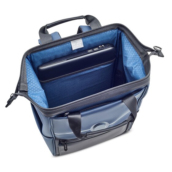 Delsey Paris Turenne Soft Zaino da giorno Protezione RFID 39 cm Scomparto per laptop