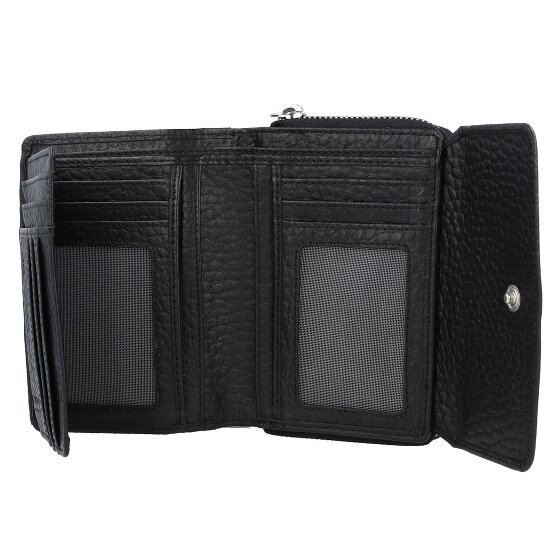 Jack Kinsky Albany Portafoglio Protezione RFID Vera Pelle 13.5 cm