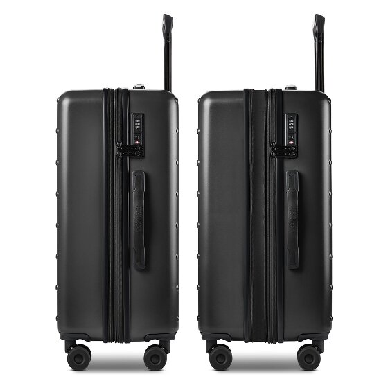 Roberto Cavalli Florence 4 ruote Set di valigie 3 pezzi espandibile