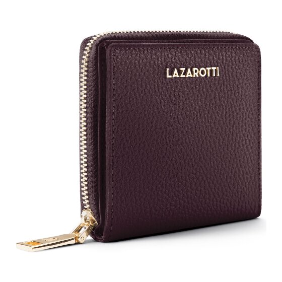 Lazarotti Bologna Portafoglio medio con zip in pelle 10 cm