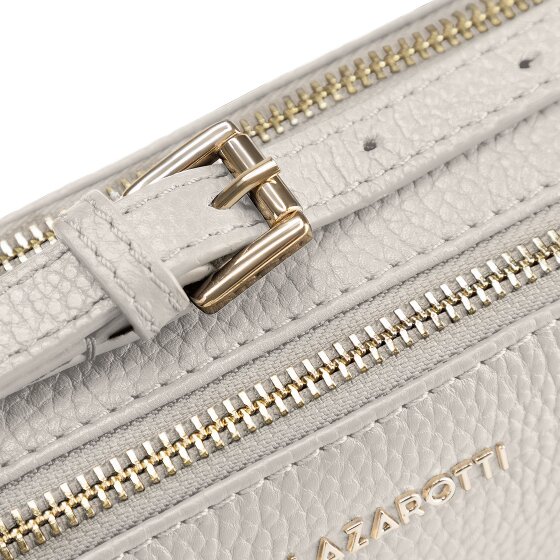 Lazarotti Bologna Borsa a tracolla in pelle Borsa per fotocamera in pelle con doppia zip 18 cm