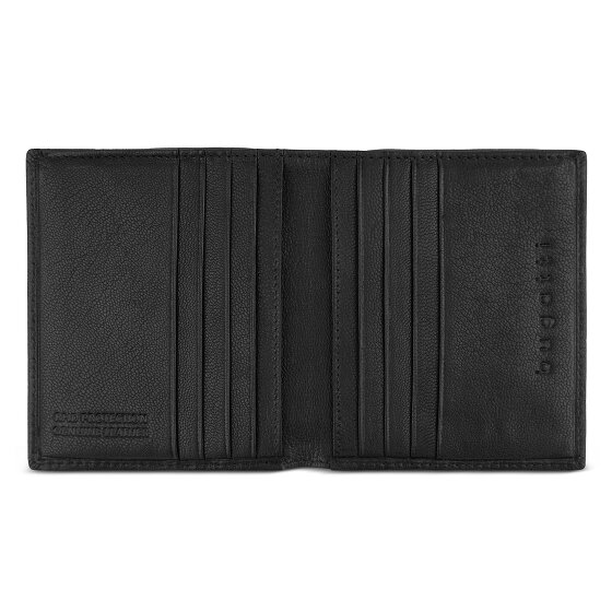 bugatti Black Magic Portafoglio Protezione RFID Pelle 10 cm bugatti Black Magic Portafoglio Protezione RFID Pelle 10 cm