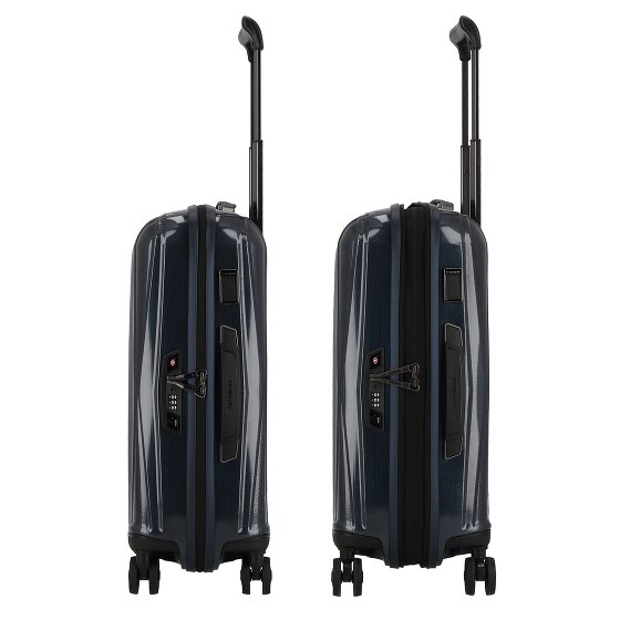 Samsonite Major-Lite 4 ruote Carrello della cabina 55 cm con piega di espansione