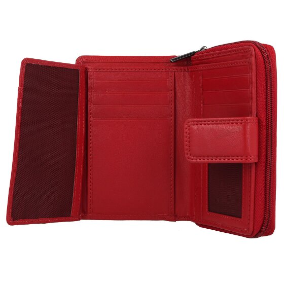 mano Donna Giulia Portafoglio in pelle 9 cm