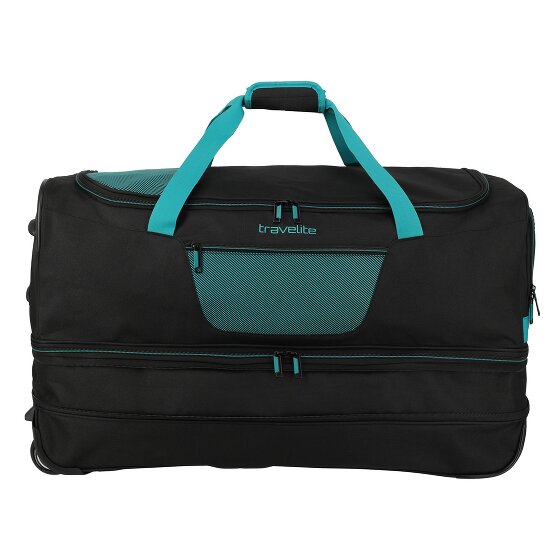 Travelite Basics 2 ruote Borsa da viaggio 70 cm con piega di espansione Travelite Basics 2 ruote Borsa da viaggio 70 cm con piega di espansione