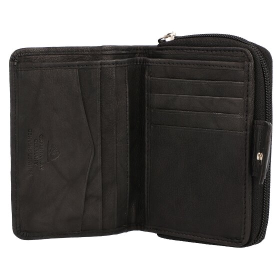 Greenburry Portafoglio Basic RFID in pelle 9 cm