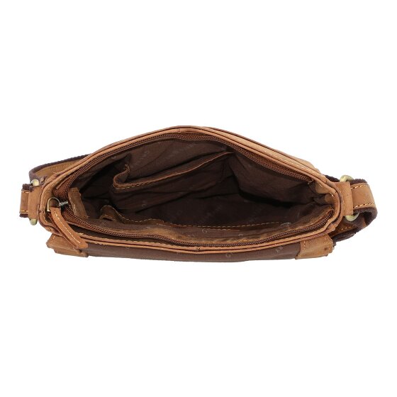 Greenburry Borsa a tracolla vintage in pelle 23 cm