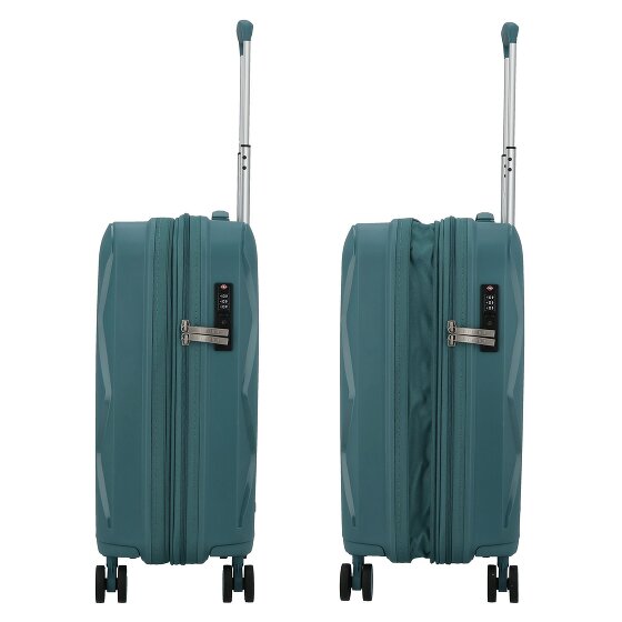 Gabol Infinity 4 ruote Carrello della cabina 55 cm con piega di espansione