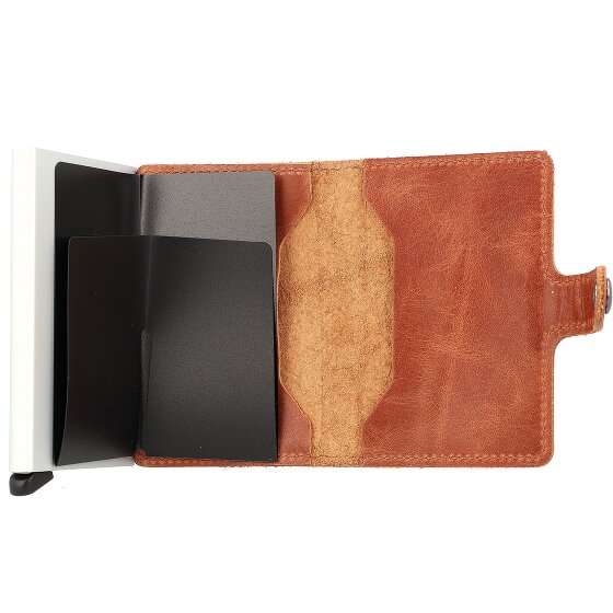 Secrid Miniwallet Vintage Custodia per carte di credito Portafoglio RFID in pelle 6,5 cm