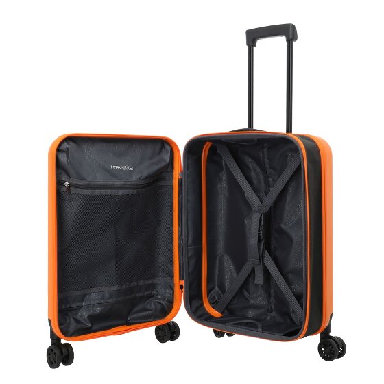 Travelite Basics carrello cabina pieghevole a 4 ruote 55 cm