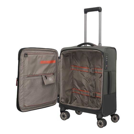 Travelite Crosslite 4 ruote Carrello della cabina S 55 cm