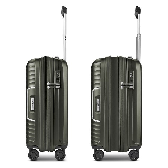 Redolz Essentials 01 4 ruote Trolley cabina 53 cm espandibile