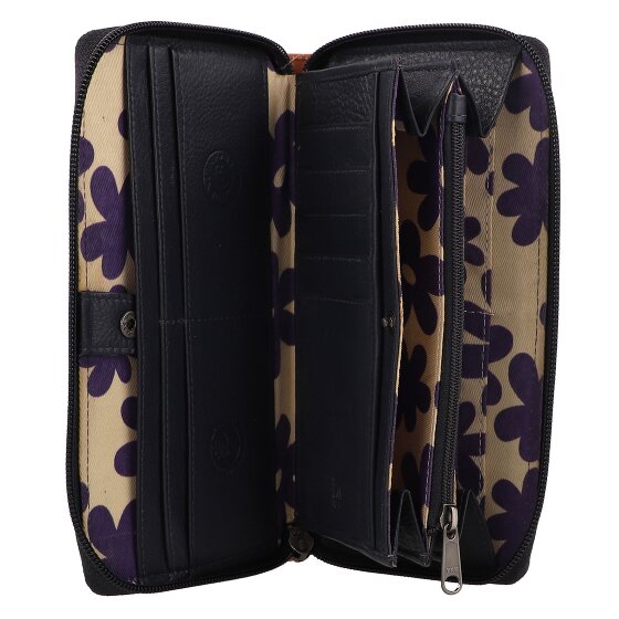 Greenburry Nappa Portafoglio Protezione RFID Pelle 19.5 cm
