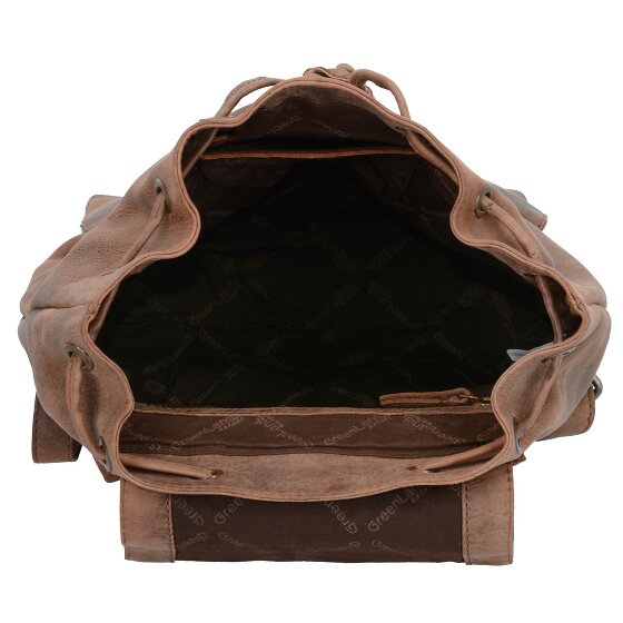 Greenland Nature Zaino Montenegro in pelle 40 cm