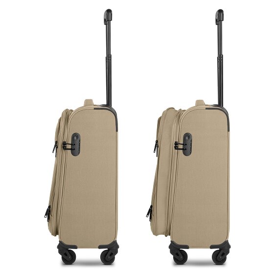Smartbox Edition 04 4 ruote Carrello della cabina 56 cm con piega di espansione