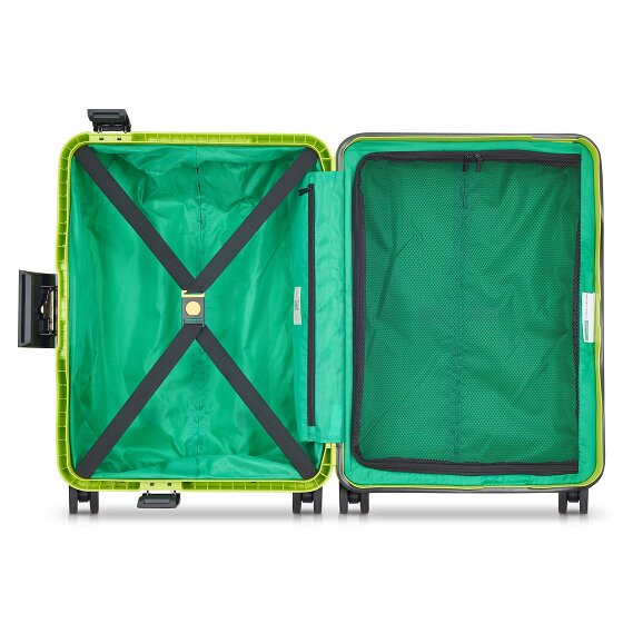 Delsey Paris x United Colors of Benetton Color Block Hardside Trolley da cabina a 4 ruote 55 cm