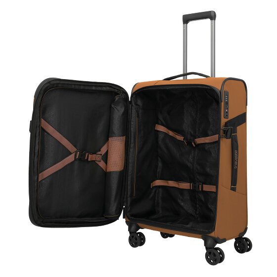 Travelite Briize 4 ruote Carrello M 67 cm con piega di espansione