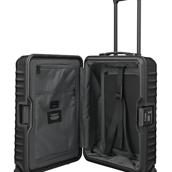 Titan Trolley cabina Eternity a 4 ruote, in Alluminio, 55 cm