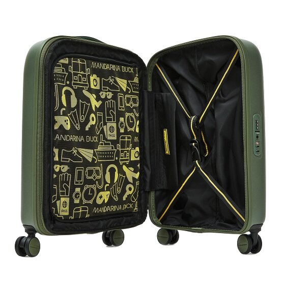 Mandarina Duck Logoduck + 4 ruote Carrello della cabina S 55 cm