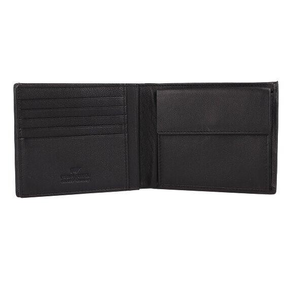 Braun Büffel Hannes Portafoglio Protezione RFID Pelle 12 cm