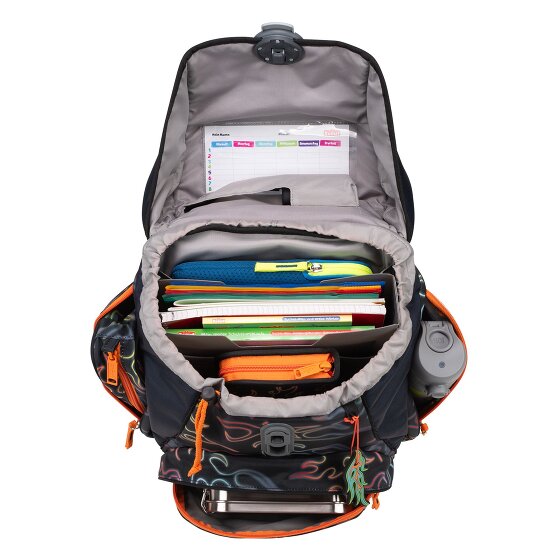 Scout Alpha Safety Light Set di borse per la scuola 5 pezzi