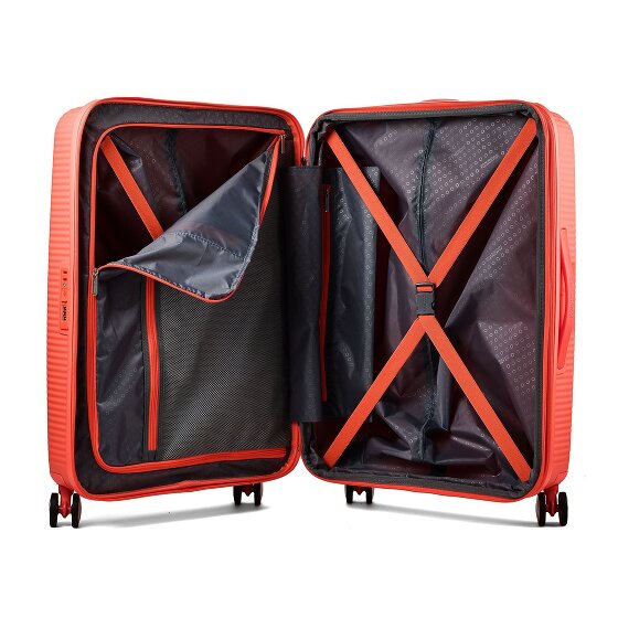 American Tourister Soundbox Carrello a 4 ruote 67 cm