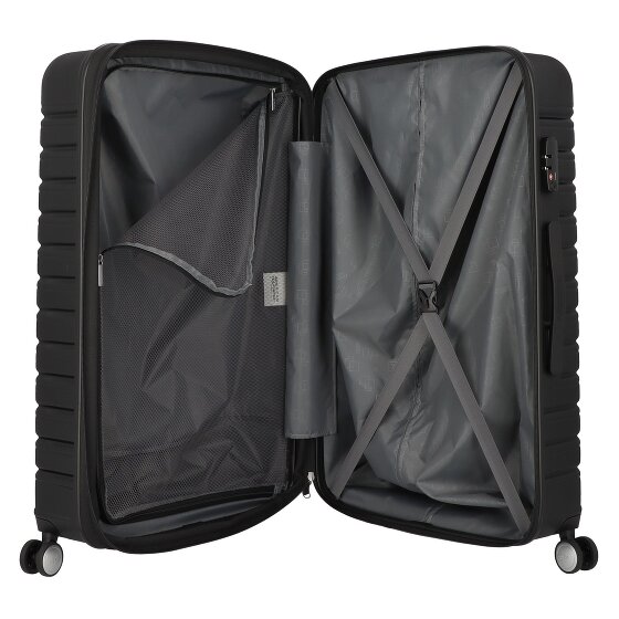 American Tourister Flashline 4 ruote Carrello 78 cm con piega di espansione