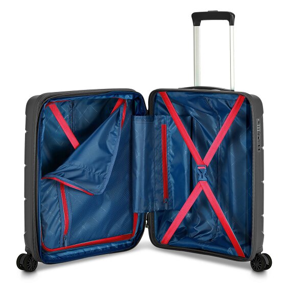 MODO by Roncato Starlight 3.0 4 ruote Carrello della cabina 55 cm con piega di espansione